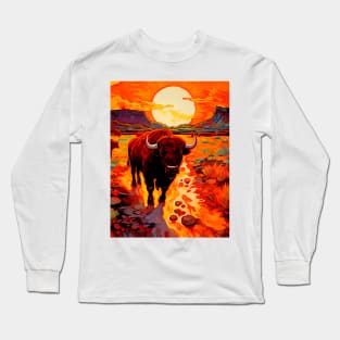 Bison Long Sleeve T-Shirt